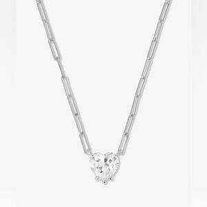 Melinda Maria Samantha Loves You More Heart Necklace